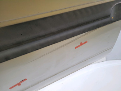 Right rear door - Opel ZAFIRA A - Gris Clair - 13160995 - T1-6143S