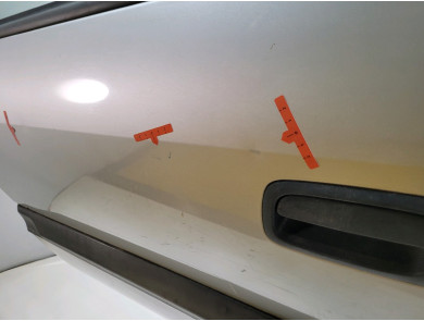 Porte arrière gauche - Opel ZAFIRA A - Gris Clair - 13160996 - A1-6086X