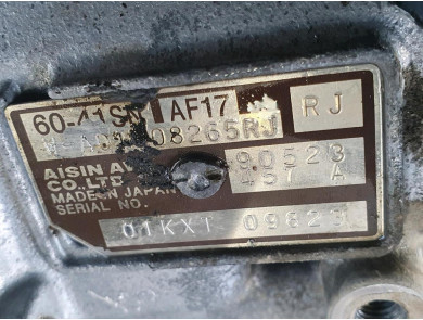 Gearbox type AW-RJ - Opel ZAFIRA A - G1-6239T