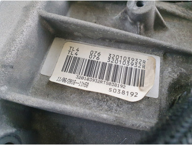 Gearbox type TL4076 - Renault KANGOO EXPRESS II PH.2 - V1-6193L