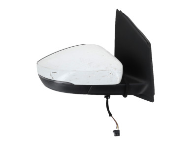 Right wing mirror - Volkswagen POLO V PH.1 - Blanc - 6C1857508A9B9 - U1-6164E