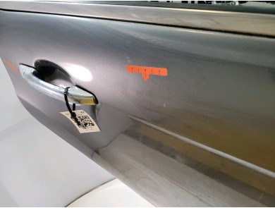 Right rear door - Citroen C3 II PH.1 - Gris Fonce - 00009004CJ - Q1-0054B