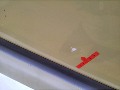 Porte droite (3 portes) - Renault TWINGO I PH.2 - Vert Clair - 7751470906 - T1-4278Z