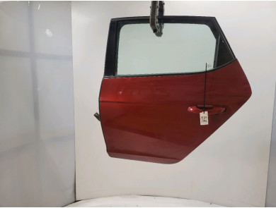 Porte arrière gauche - Seat LEON III PH.1 - Rouge Fonce - 5F4833055 - R1-4316T