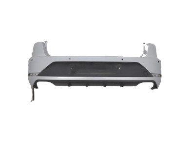 Rear bumper used - Seat LEON - 5F9807421AM GRU