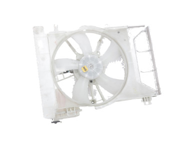 Radiator fan + mounting - Toyota YARIS II PH.2 - 163630D090 - Y0-5586B