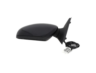 Left wing mirror - Skoda FABIA COMBI II PH.1 - Noir - 5J1857507E - V1-6249N