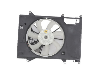 Radiator fan + mounting - Mazda MAZDA 2 III PH.1 - SH0115150A - B0-3228P
