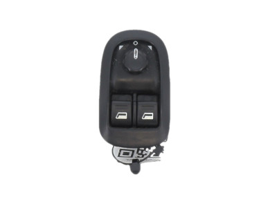Left window-lift switch panel - Peugeot 206 - 6554WA - V1-3652L