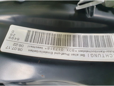 Engine type BDX - Audi A6 III PH.1 - C0-7558R