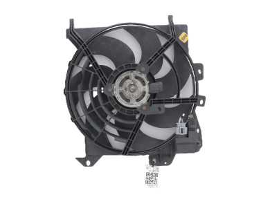Radiator fan + mounting - Peugeot 207 - 9801666680 - F0-1387F