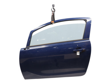 Left door (3-door models only) - Opel CORSA E - Bleu Fonce - 13433486 - R0-4213I