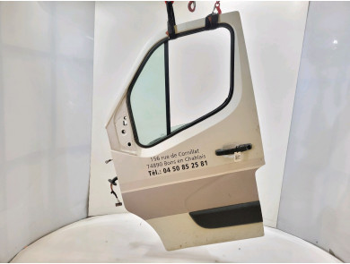 Left front door - Renault MASTER III PH.2 - Blanc - 801017005R - J1-8341N