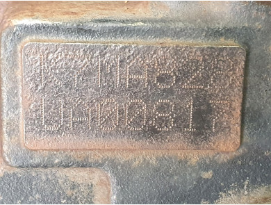 Engine type K7M828 - Dacia DOKKER PH.1 - Y0-1138P