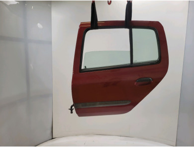 Porte arrière gauche - Renault CLIO II PH.1 - Rouge Fonce - 7751472475 - T1-8154W