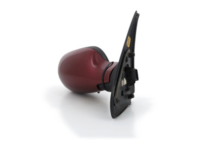 Right wing mirror - Renault CLIO II PH.1 - Rouge Fonce - 7700435864 - E1-4909T