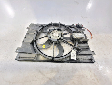 Radiator fan + mounting - Volkswagen GOLF VI - 1K0121203AN - E0-6380N