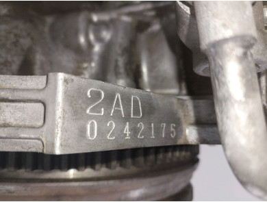 Engine type 2AD-FTV-26540 - Toyota RAV4 III PH.1 - E1-5400S