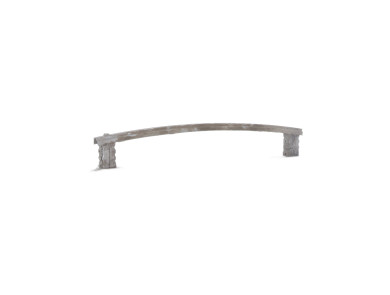 Rear bumper reinforcement bar - Citroen C3 PICASSO PH.2 - Gris Clair - 0000742247 - N1-4021W