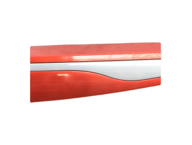 Right rear door trim - Renault CLIO IV PH.2 - Rouge Fonce - 828765910R - W1-6152P