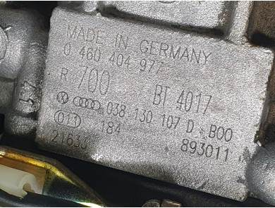 Engine type ASV - Seat IBIZA II PH.3 - P1-0343P