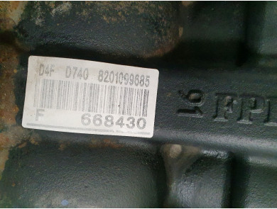 Engine type D4F740 - Renault GRAND MODUS PH.2 - Q0-5777S