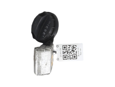 Trappe portillon carburant - Hyundai SANTA FE I - Gris Clair - 6951026001 - V1-9117E