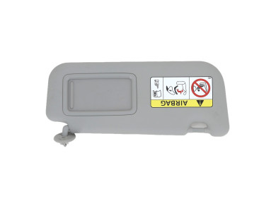 Right sun visor used - Toyota YARIS - 74310K0090C0