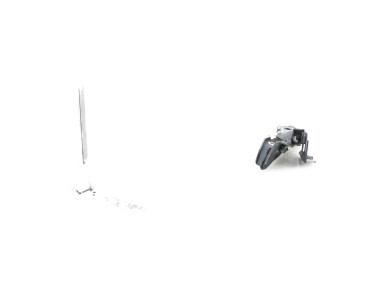 Hood hinges - Audi A4 II PH.2 - 8H0823301 - P0-9967J