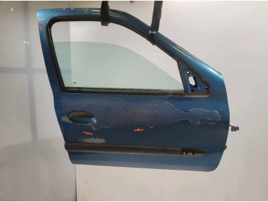 Right front door - Renault CLIO II PH.2 - Bleu Fonce - 7751474991 - W1-6599N