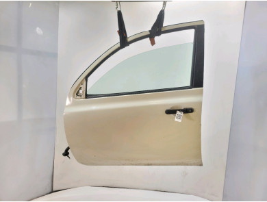 Left front door - Nissan MICRA III PH.3 - Blanc - 80101AX130 - P1-7360S
