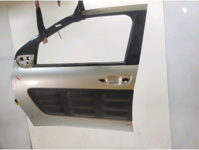 Left front door - Citroen C4 CACTUS PH.1 - Gris Clair - 9801012980 - A1-3341G