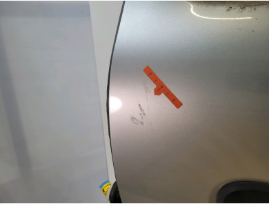 Left front door - Citroen C4 CACTUS PH.1 - Gris Clair - 9801012980 - A1-3341G