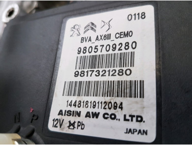 Gearbox type 20GE35 - Peugeot 3008 II PH.1 - R1-5386P