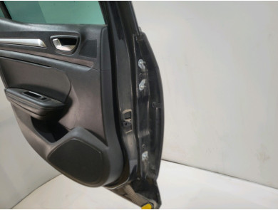 Rear left door - Renault MEGANE IV PH.1 - Noir - 821015121R - Q1-8967T