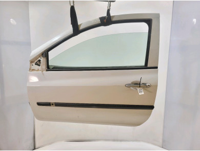 Porte gauche (3 portes) - Renault CLIO III PH.1 - Blanc - 7751476108 - V1-6704S