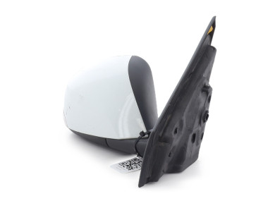 Right wing mirror - Renault MEGANE III PH.2 - Blanc - 963010192R - H1-2666K