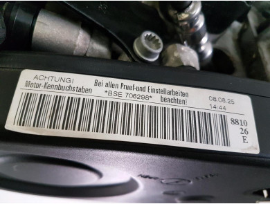Moteur type BSE - Audi A3 SPORTBACK II PH.2 - J0-8691Q