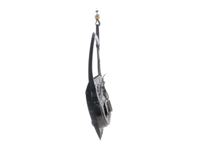 Left front door - Hyundai GETZ PH.2 - Noir - 760031C020D - W1-0026L