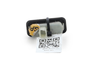 Rear tailgate handle - Renault MEGANE III PH.2 - Blanc - 8200385515 - V1-6144F
