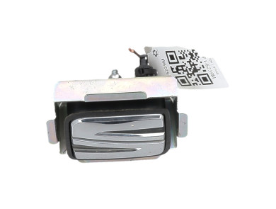 Rear tailgate handle - Seat IBIZA IV PH.2 - Noir - 6J0827565ARYP - F1-6239M