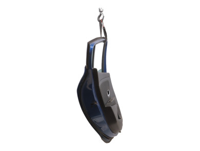 Rear left door - Renault MEGANE III PH.2 - Bleu Clair - 821003885R - Y1-7153U
