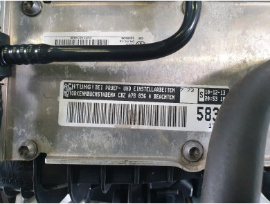 Engine type CBZB - Volkswagen GOLF VI - B1-9524Y