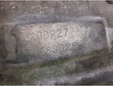 Gearbox type 20DP27 - Peugeot 207 - J1-5121Y