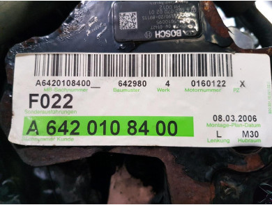 Moteur type A6420108400 - Jeep COMMANDER - W0-8639Z
