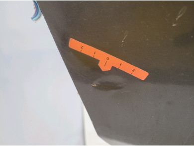 Left front door - Mazda MAZDA 2 III PH.1 - Gris Fonce - D0Y05902XF - J1-7881F