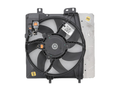Radiator fan + mounting - Peugeot 207 - 9801666680 - A1-8206H