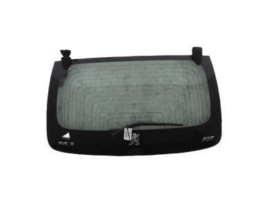 Lunette arrière - Peugeot 107 PH.1 - Bleu Fonce - 1607989380 - B0-3837X