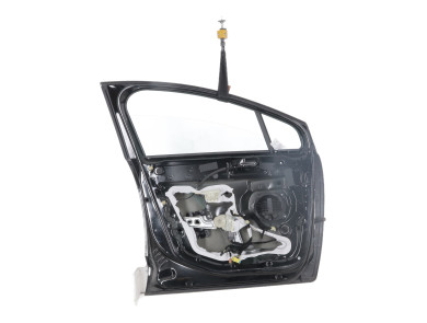 Left front door - Peugeot 3008 I PH.2 - Noir - 9002AR - Q0-3437B