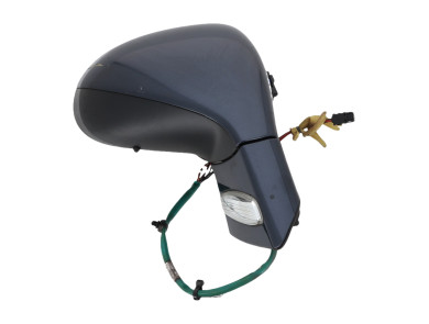 Right wing mirror - Peugeot 308 I PH.1 - Bleu Fonce - 8153NC - H1-1773S